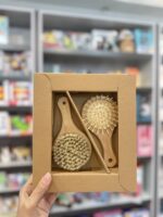 شانه برس چوبی چیکو 2عددی جعبه ای