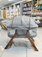 تخت و گهواره تاشو فرحان نقره ای