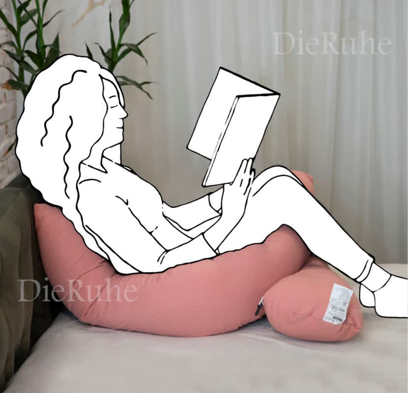 ab777225-7397-442d-beae-c24233aa3175 بالشت بارداری دی روحه u صورتی - Image 2