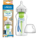 شیشه شیر پیرکس 270میل دکتربراون پهن 91700