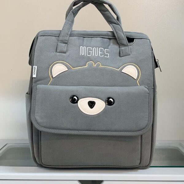 ساک کوله ای خرسی مگنس طوسی تیره