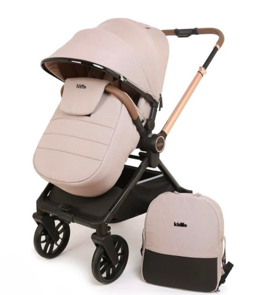 photo_۲۰۲۵-۱۰-۲۹_۱۴-۳۸-۴۷ (2) کالسکه کیدیلو D900 کرم خاکی با کیف و کاور KIDILO - Image 2