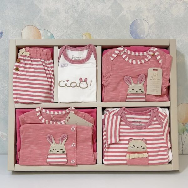 ست 19 تیکه دانالو کد 589 موش راه راه