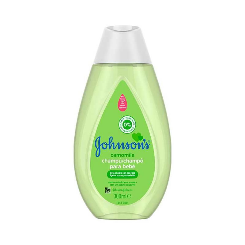 johnson-champu-camomila شامپو سر300میل بابونه سبز جانسون - Image 1