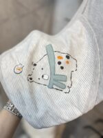 پتو دورپیچ bi baby ترکیه طرح خرس شالگردن - Image 2