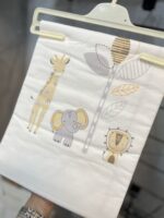 پتو دورپیچ bi baby ترکیه طرح فیل و شیر - Image 2