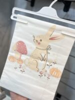 پتو دورپیچ bi baby ترکیه طرح خرگوش و قارچ - Image 2