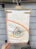 پتو دورپیچ bi baby ترکیه طرح رنگین کمان