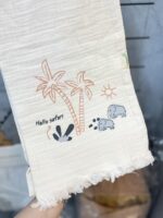 پتو دورپیچ bi baby ترکیه طرح فیل و نخل - Image 2