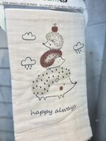 پتو دورپیچ bi baby ترکیه طرح جوجه تیغی - Image 2